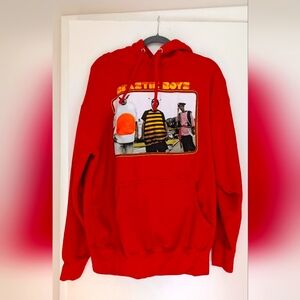 Beastie Boys Red Graphic Hoodie NWT